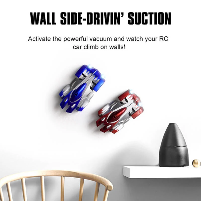 Wall Climbing RC Car Remote Control Toy 360° Rotating Stunt Car 10 Wall Climbing RC Car Remote Control Toy 360° Rotating Stunt Car - Image 10