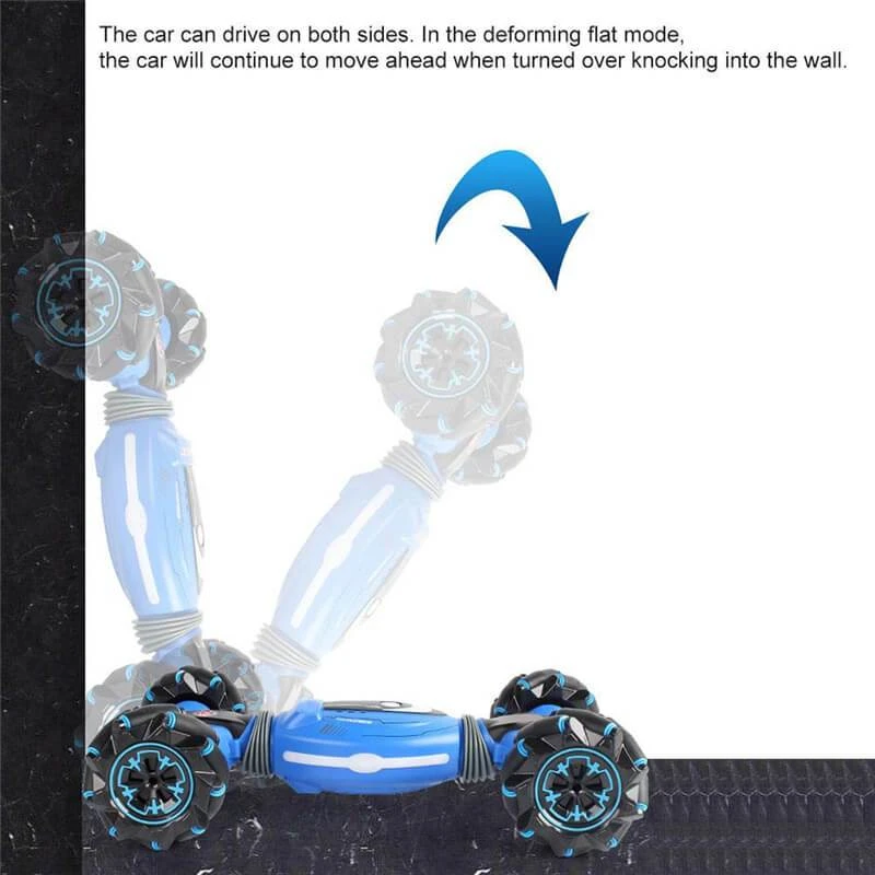 RC Watch Induction Gesture Stunt Car Double Side Twisting Off-Road Vehicle For Gift 6 RC Watch Induction Gesture Stunt Car Double Side Twisting Off-Road Vehicle For Gift - Image 6