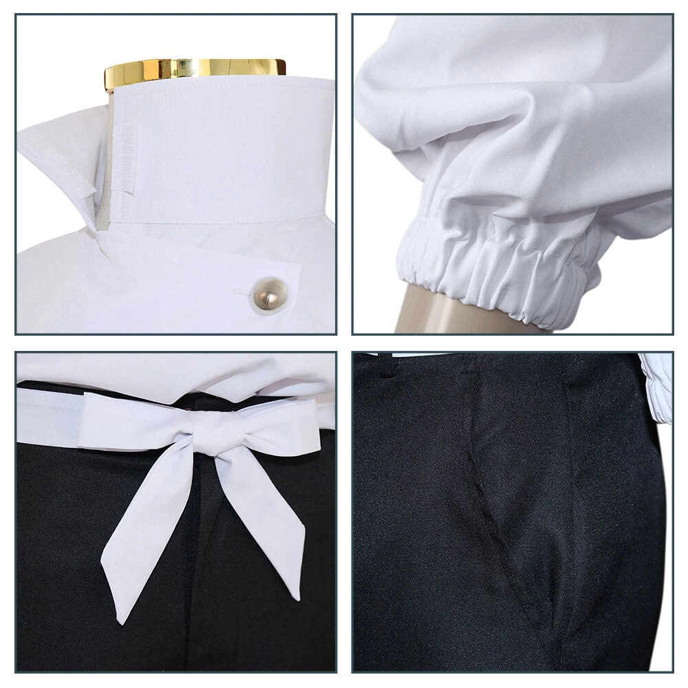 Adult Yuta Okkotsu Costume White JJK Cosplay Outfit Shirt Pants And Belt Full Set 6 Adult Yuta Okkotsu Costume White JJK Cosplay Outfit Shirt Pants And Belt Full Set - Image 6