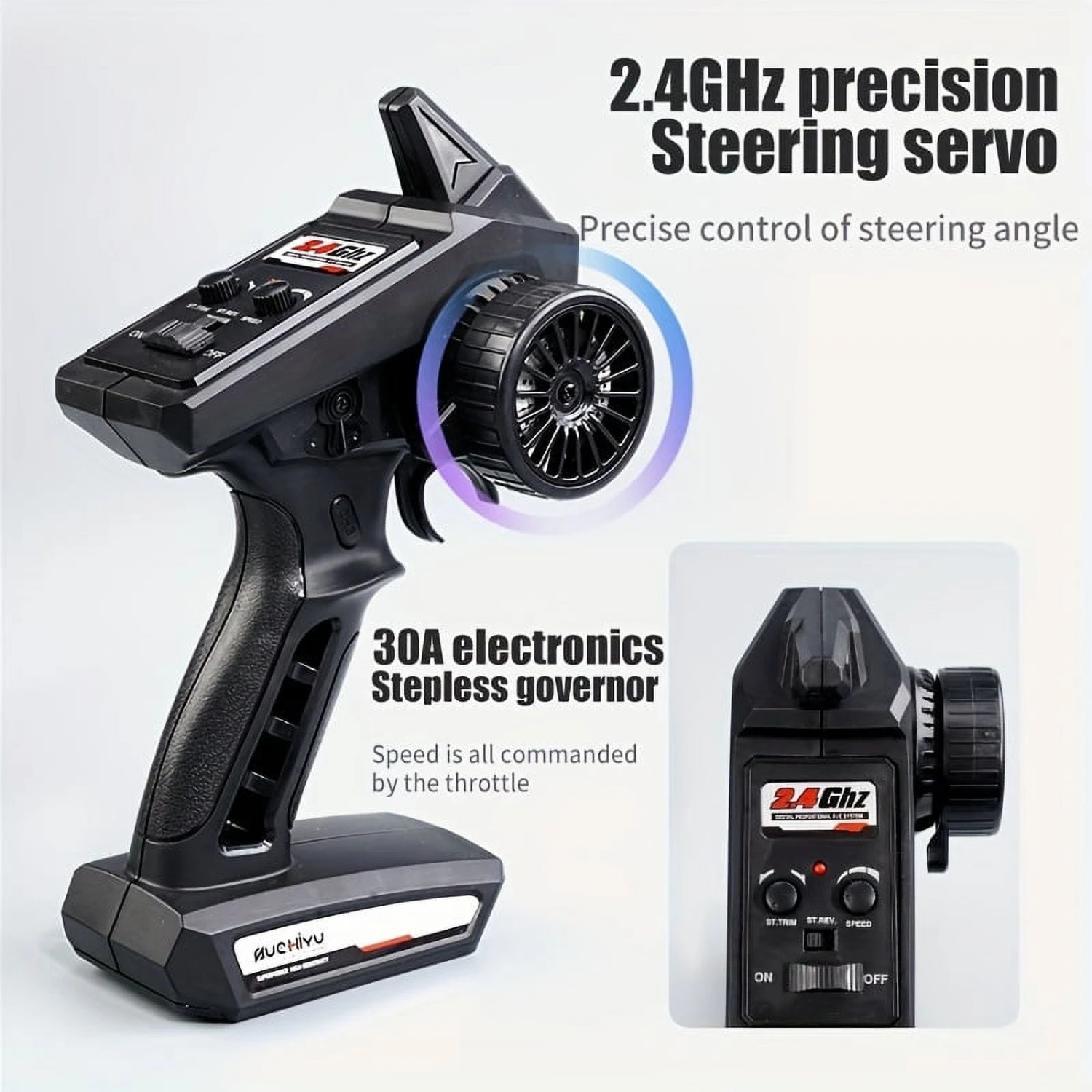 38KM/H Fast RC Truck 4WD Full-scale Off-road Jeep 1/16 All Terrain Climbing Vehicle 11 38KM/H Fast RC Truck 4WD Full-scale Off-road Jeep 1/16 All Terrain Climbing Vehicle - Image 11