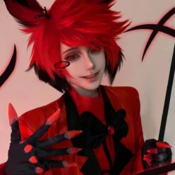 Adult Alastor Costume Hazbin Hotel Cosplay Outfit Radio Demon Cosplay Full Set For Halloween Carnival 15 Adult Alastor Costume Hazbin Hotel Cosplay Outfit Radio Demon Cosplay Full Set For Halloween Carnival -Sun Baby Sales Store alastor costume 2