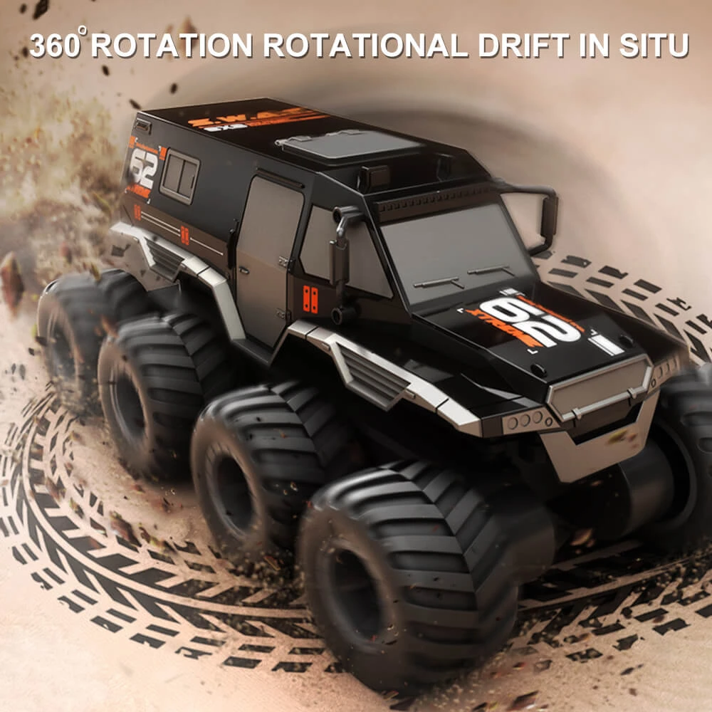 1/12Amphibious RC Car 8WD Off-Road Waterproof RC Truck Boys All Terrain Remote Control Car RC Toys 6 1/12Amphibious RC Car 8WD Off-Road Waterproof RC Truck Boys All Terrain Remote Control Car RC Toys - Image 6