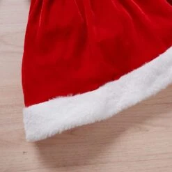 Toddler Baby Girls Christmas Outfit Santa Claus Baby Costume Long Sleeve Red Dress With Hat 12 Toddler Baby Girls Christmas Outfit Santa Claus Baby Costume Long Sleeve Red Dress With Hat -Sun Baby Sales Store baby girls christmas outfit 1