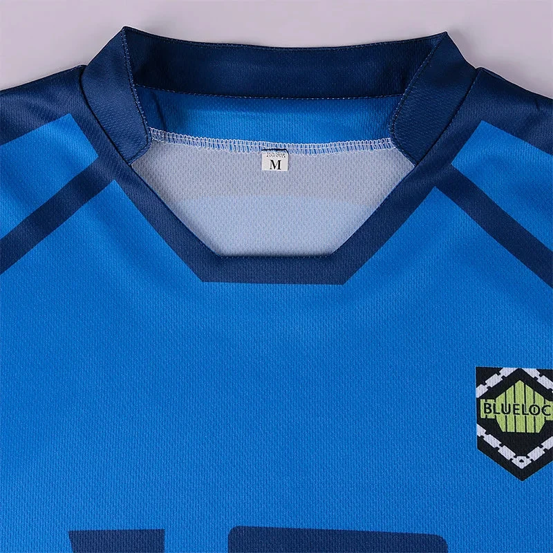 Adult Blue Isagi Football Jersey Isagi Yoichi Bachira Uniform Full Set Football Team Sportswear 10 Adult Blue Isagi Football Jersey Isagi Yoichi Bachira Uniform Full Set Football Team Sportswear - Image 10