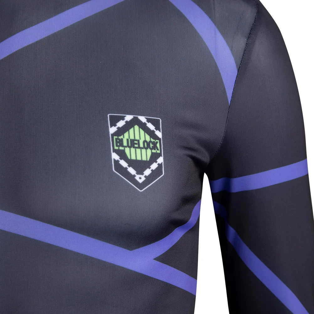 Blue Lock Jersey & Shorts Football Training Uniform Optional Isagi Yoichi #11 Soccer Uniforms Blue Lock Cosplay Costume 4 Blue Lock Jersey & Shorts Football Training Uniform Optional Isagi Yoichi #11 Soccer Uniforms Blue Lock Cosplay Costume - Image 4