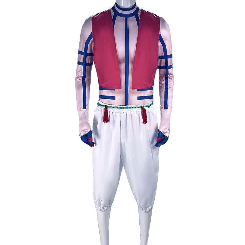 Adult Akaza Costume Stubborn Demon Hakuji Cosplay Outfit Halloween Party Full Set 1 Adult Akaza Costume Stubborn Demon Hakuji Cosplay Outfit Halloween Party Full Set