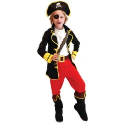 Kids Boys Pirate Halloween Cosplay Costumes