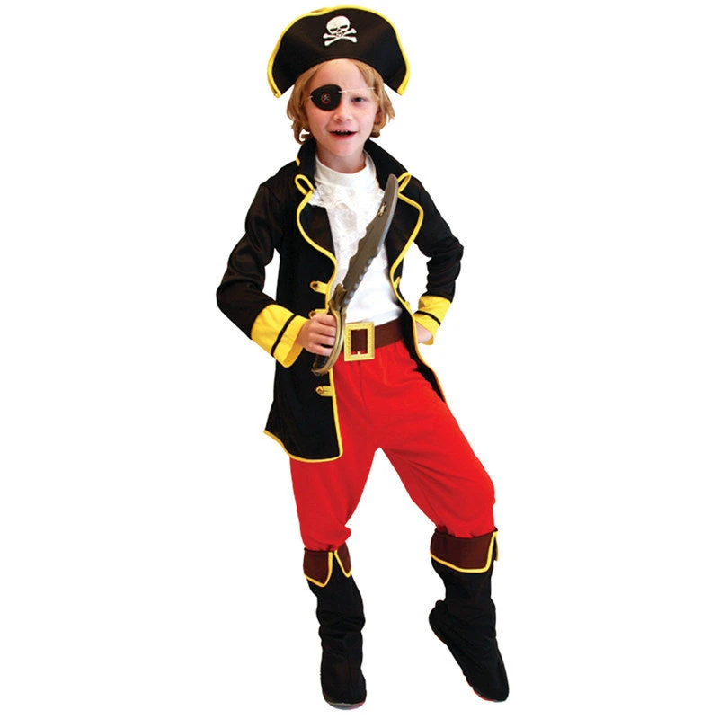 Kids Boys Pirate Halloween Cosplay Costumes 1 Kids Boys Pirate Halloween Cosplay Costumes