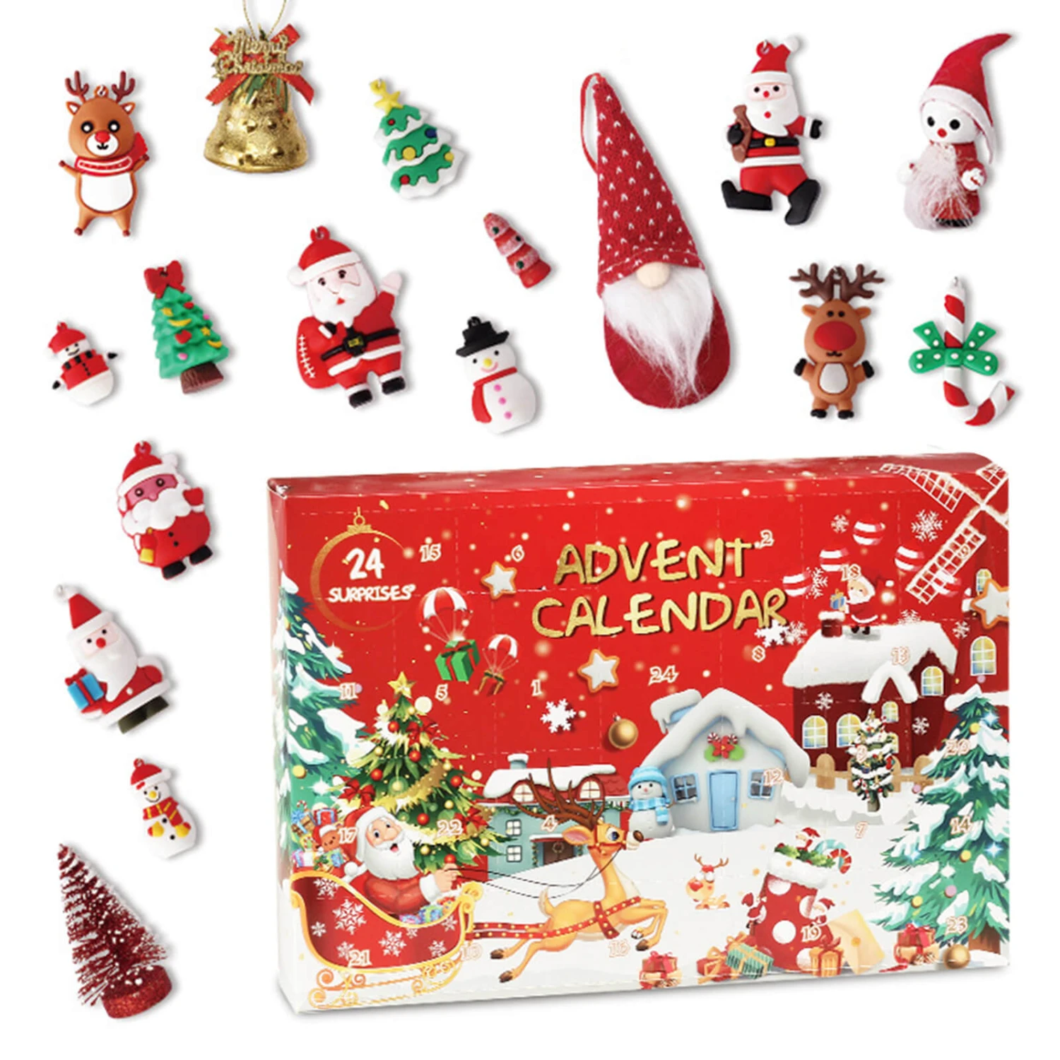 Advent Christmas Countdown Calendar With 24 Days Suprise Gift For Boys And Grils 1 Advent Christmas Countdown Calendar With 24 Days Suprise Gift For Boys And Grils