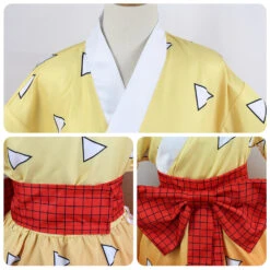 Adult Tanjiro Cosplay Full Set Zenitsu Rengoku Kyoujurou Kimono Suit Halloween Costume -Sun Baby Sales Store demon slayer cosplay costume 4