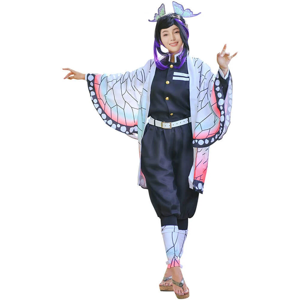 Demon Cosplay Costumes Nezuko Costume Mitsuri Tanjiro Shinobu Cosplay Set Mitsuri Kanroji Halloween Costumes 9 Demon Cosplay Costumes Nezuko Costume Mitsuri Tanjiro Shinobu Cosplay Set Mitsuri Kanroji Halloween Costumes - Image 9