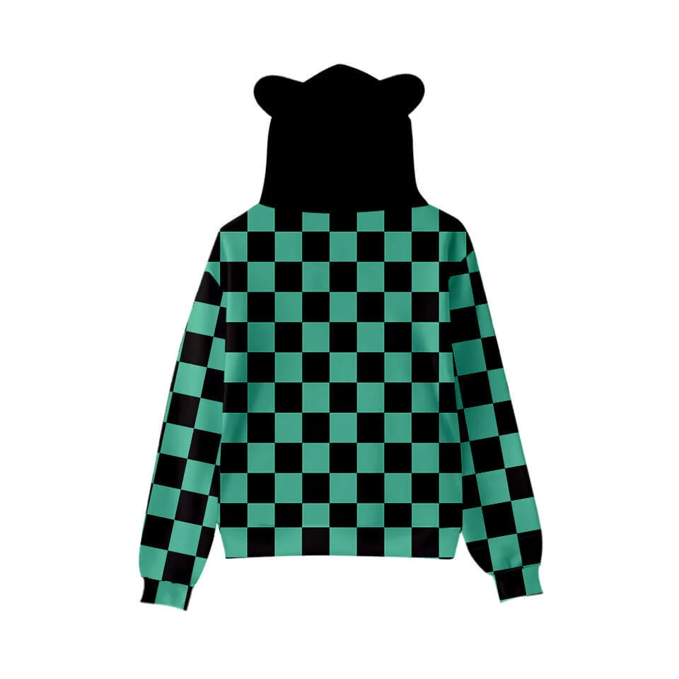 Kids Tanjiro Hoodie Nezuko Sweatshirt With Cat Ears Shinobu Kyojuro Kanao Zenitsu Giyu Costume For Boys And Girls 8 Kids Tanjiro Hoodie Nezuko Sweatshirt With Cat Ears Shinobu Kyojuro Kanao Zenitsu Giyu Costume For Boys And Girls - Image 8