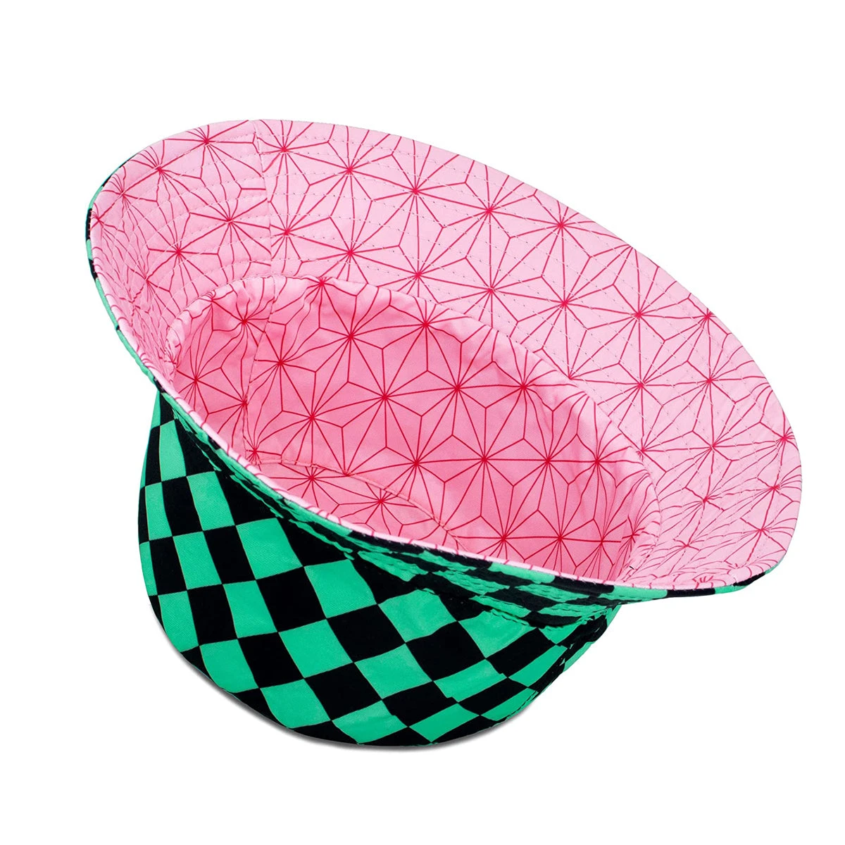 Teens Adult Tanjiro Nezuko Hat Reversible Double Side Wear Fishing Cap With All Over Print 7 Teens Adult Tanjiro Nezuko Hat Reversible Double Side Wear Fishing Cap With All Over Print - Image 7