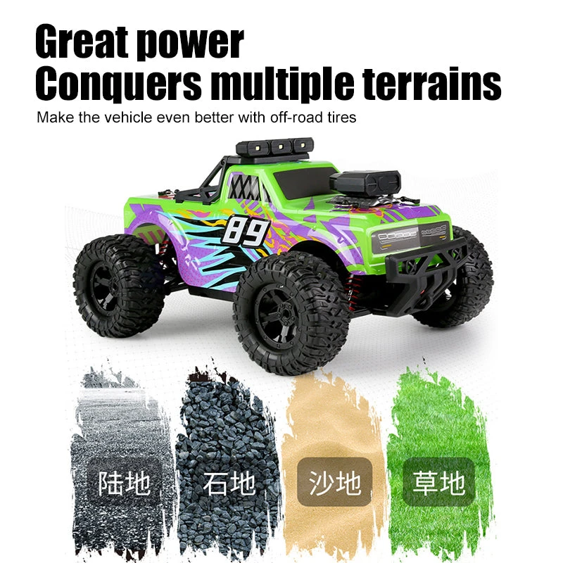 35KM/H Fast RC Car 1/16 2.4G Off-road Car All-terrain Climbing Pickup Truck 8 35KM/H Fast RC Car 1/16 2.4G Off-road Car All-terrain Climbing Pickup Truck - Image 8