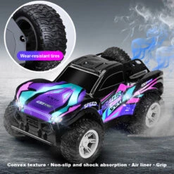 4WD RC Off-road Vehicle 2.4G Fast Remote ControlDrift Car Double Spray Electric Car Toy 16 4WD RC Off-road Vehicle 2.4G Fast Remote ControlDrift Car Double Spray Electric Car Toy -Sun Baby Sales Store detail 06 fda01ecc e720 4670 92b0 4778b04b82be