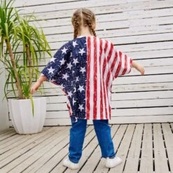 Kids Adults American Flag Outfit Mommy And Me July 4th Costume Kimono Tops For Carnival 15 Kids Adults American Flag Outfit Mommy And Me July 4th Costume Kimono Tops For Carnival -Sun Baby Sales Store detail 09 dda42617 8162 4177 8422 44ba592c4657