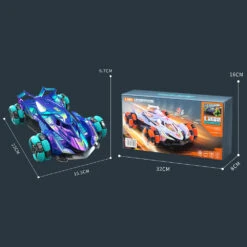 2.4G RC Drift Car Colorful 4WD Off-road Car 360° Stunt Car Dual Remote Mode For Kids -Sun Baby Sales Store detail 12 f36d6155 5a5f 4417 a8c1 7a12d2c2705a