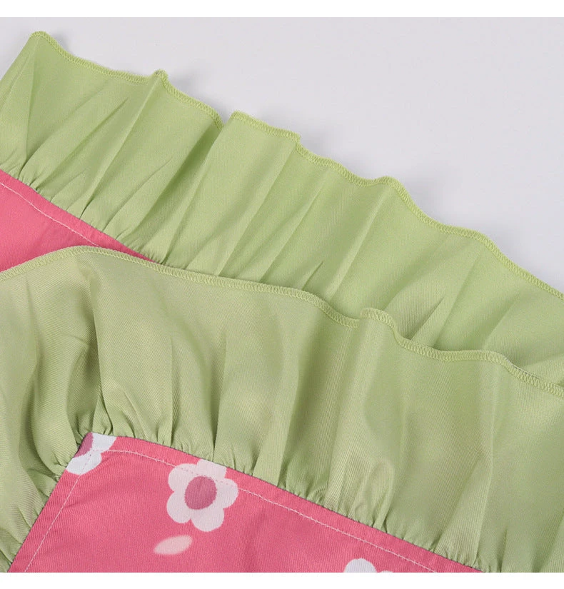 Adult Mitsuri Cosplay Costume Women Kimono Outfit Halloween Dress Up Full Set 6 Adult Mitsuri Cosplay Costume Women Kimono Outfit Halloween Dress Up Full Set - Image 6