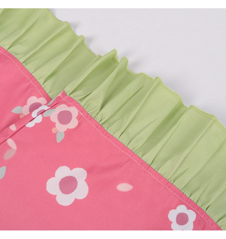 Adult Mitsuri Cosplay Costume Women Kimono Outfit Halloween Dress Up Full Set 7 Adult Mitsuri Cosplay Costume Women Kimono Outfit Halloween Dress Up Full Set - Image 7