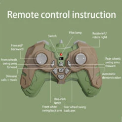 2.4G RC Stunt Car Eight-wheeled Dino Spray Deformation Car Tyrannosaurus Rex Climbing Car 21 2.4G RC Stunt Car Eight-wheeled Dino Spray Deformation Car Tyrannosaurus Rex Climbing Car -Sun Baby Sales Store detail 34 a4f5b2c4 73f4 4dac a767 a790aa154cd7