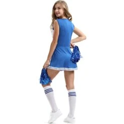 Adult Cheerleader Costume High School Girls Cheerleader Uniforms Cheer Dress Pom Poms Socks 20 Adult Cheerleader Costume High School Girls Cheerleader Uniforms Cheer Dress Pom Poms Socks -Sun Baby Sales Store detail 42