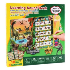 Interactive Dinosaur Sound Book With Realistic Dinosaur Roars Gift For Little Dino Lovers