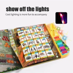 Interactive Dinosaur Sound Book With Realistic Dinosaur Roars Gift For Little Dino Lovers 12 Interactive Dinosaur Sound Book With Realistic Dinosaur Roars Gift For Little Dino Lovers -Sun Baby Sales Store dinosaur sound book 6