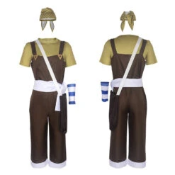 Mens Usopp Cosplay Costume Dark Brown Uniform For Halloween Carnival 12 Mens Usopp Cosplay Costume Dark Brown Uniform For Halloween Carnival -Sun Baby Sales Store download1