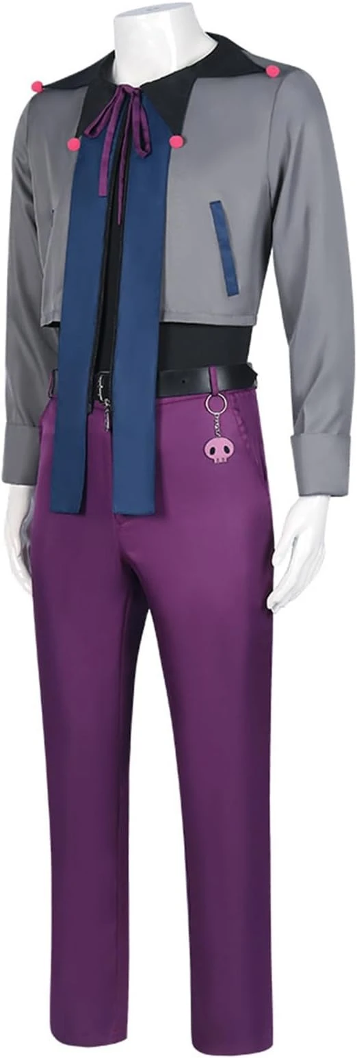 Men Rin Itoshi Outfit Shadow Striker Rin Costume With Tail For Cosplay 3 Men Rin Itoshi Outfit Shadow Striker Rin Costume With Tail For Cosplay - Image 3