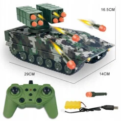 11CH Remote Control Tank 2.4G Battle Soft Bullet Tank Missile Vehicle Electric Armored Tank Toy 13 11CH Remote Control Tank 2.4G Battle Soft Bullet Tank Missile Vehicle Electric Armored Tank Toy -Sun Baby Sales Store e65776184495bb917c72651f2c22