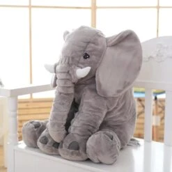 Lovely Elephant Plush Toy Stuffed Animal Doll Baby Kids Pillow For Sleeping