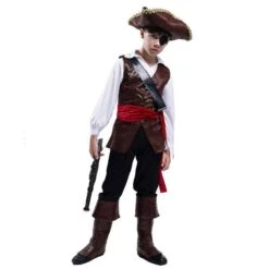 Childrens Pirate Costume Boys Fancy Pirate Dress Up Outfit For Halloween Themed Party 13 Childrens Pirate Costume Boys Fancy Pirate Dress Up Outfit For Halloween Themed Party -Sun Baby Sales Store ff1cd31b72b4b45700dd5b6e23616e4a