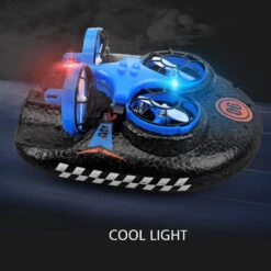Mini RC Drone Boat Car 3in1 Remote Control Aircraft Speedboat Racing Car Toy For Kids 10 Mini RC Drone Boat Car 3in1 Remote Control Aircraft Speedboat Racing Car Toy For Kids -Sun Baby Sales Store floatplanelightaircraft 3