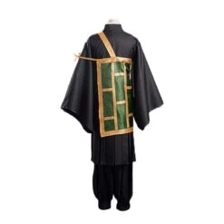 Adult Geto Suguru Costume JJK Black Kimono Pants And Cassock Full Set For Cosplay Party -Sun Baby Sales Store geto costume 5