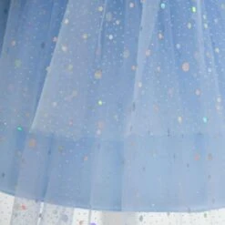 Girls Easter Party Dress Short Sleeve Layered Tulle Dress Cute Rabbit Sequin Princess Dress -Sun Baby Sales Store girls easter party dress 1