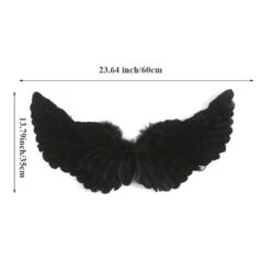 Girls Witch Costume Evil Queen High-low Tutu Dress With Horns Headband And Witch Wings For Cosplay -Sun Baby Sales Store gothic witch outfits 8