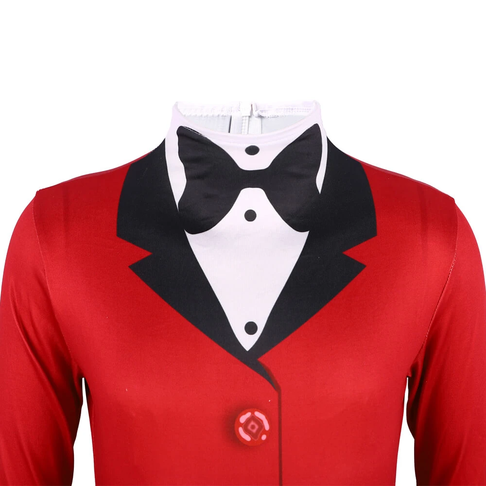 Kids Charlie Morningsta Costume Hazbin Hotel Cosplay Outfit Princess Of Hell Jumpsuit Helmet Suit 5 Kids Charlie Morningsta Costume Hazbin Hotel Cosplay Outfit Princess Of Hell Jumpsuit Helmet Suit - Image 5