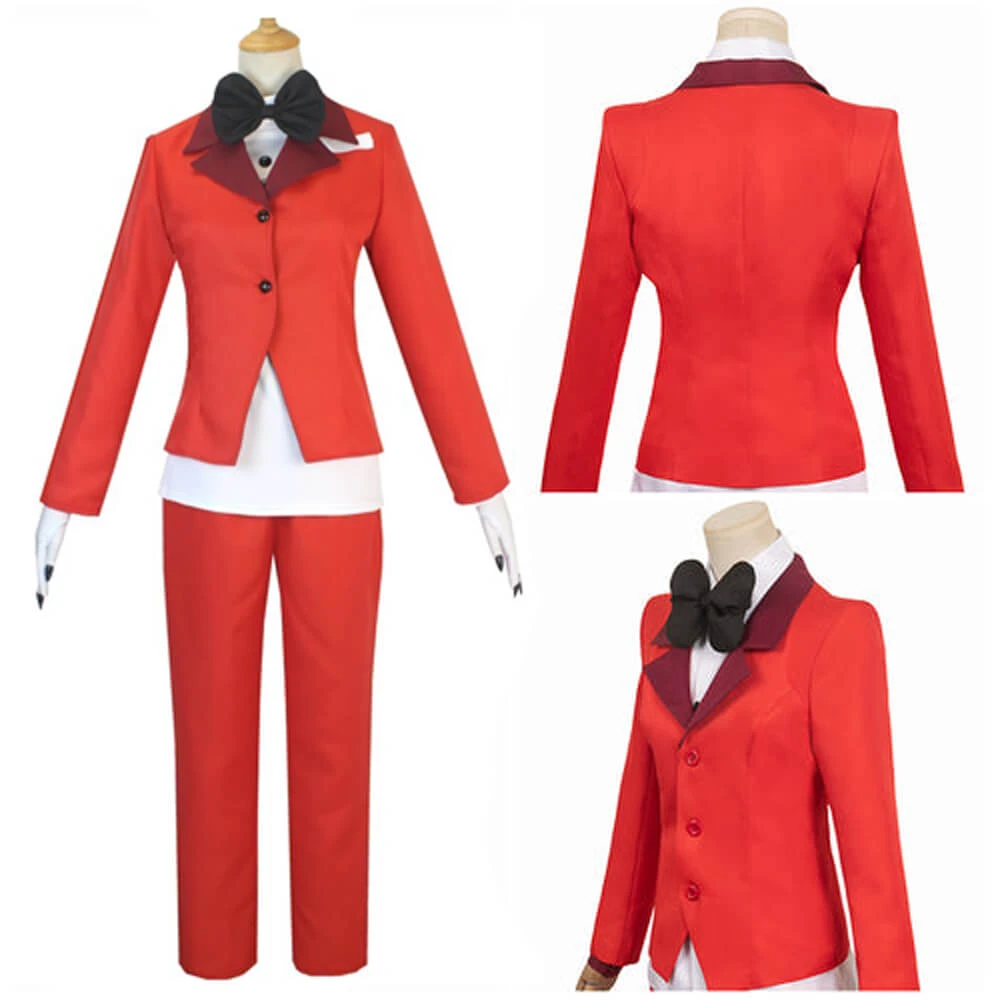 Charlie Morningstar Costume Hazbin Hotel Party Carnival Halloween Cosplay Costume 3 Charlie Morningstar Costume Hazbin Hotel Party Carnival Halloween Cosplay Costume - Image 3