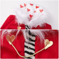 Adult Valentino Costume Fancy Valentino Red Dress Hat And Gloves 3pcs Suit Halloween Cosplay Outfit 11 Adult Valentino Costume Fancy Valentino Red Dress Hat And Gloves 3pcs Suit Halloween Cosplay Outfit -Sun Baby Sales Store hazbin hotel tv valentino red suit party carnival halloween cosplay costume 3