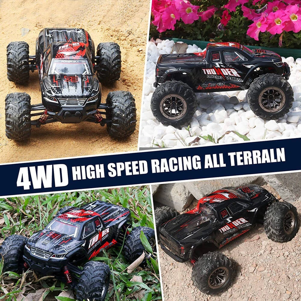 High Speed Remote ControlRacing 4WD Off Road Monster Trucks Climbing Vehicle For Kids Adults 2 High Speed Remote ControlRacing 4WD Off Road Monster Trucks Climbing Vehicle For Kids Adults - Image 2