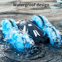 Upgrade Amphibious RC Car 2.4G Double Side Driving Waterproof Stunt Tank Remote Control Vehicle For Boys And Girls -Sun Baby Sales Store jpeg 4301ac5a 4731 4c23 9efa 169a44506109