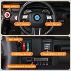 24V 2-Seater Kids Ride-On Truck Electric Toy Car With Remote Control Music LED Lights For Ages 3-8 -Sun Baby Sales Store jpg 084ab2b8 bb16 4edf a7fd 63f88fdcfb38