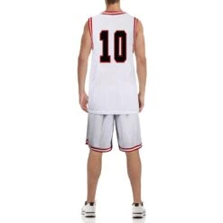 Slam Dunk Jersey Sakuragi Hanamichi #10 Uniform Shohoku Jersey White Basketball Shirt Shorts For Kids Adults -Sun Baby Sales Store jpg 0d7b2f92 1e35 47d2 8e39 d43094a45863