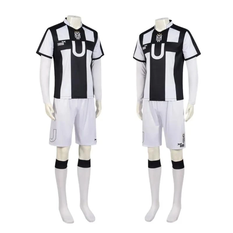 Shoei Baro No.13 White Jersey Unisex Adult Ubers Football Team Uniform 2 Shoei Baro No.13 White Jersey Unisex Adult Ubers Football Team Uniform - Image 2