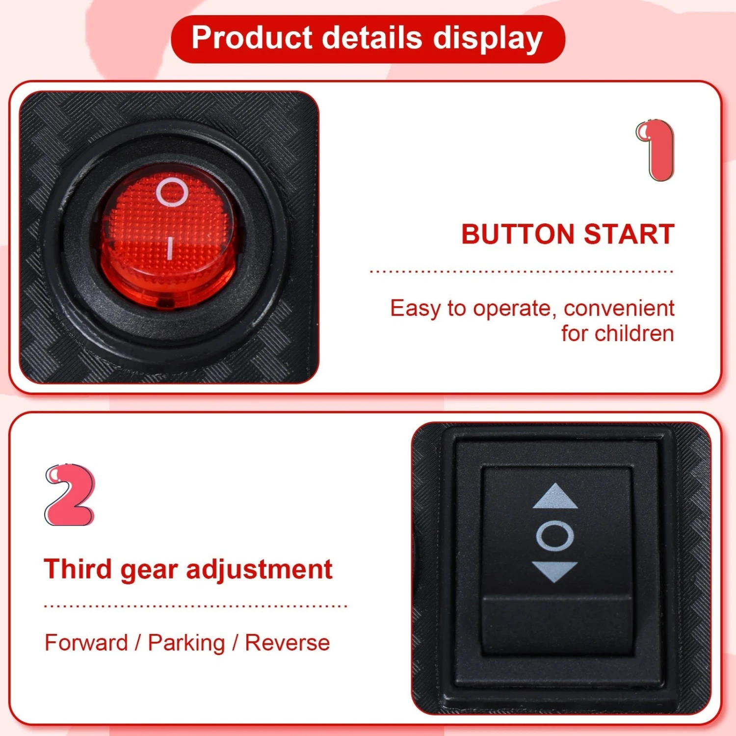 6V Kids Electric Tricycle 3-Wheel Ride-On Motorcycle With Headlights And Sound Effects 9 6V Kids Electric Tricycle 3-Wheel Ride-On Motorcycle With Headlights And Sound Effects - Image 9