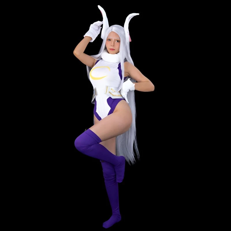 Adult Mirko Costume Rabbit Hero Cosplay Outfit Sexy Rumi Usagiyama Suit 2 Adult Mirko Costume Rabbit Hero Cosplay Outfit Sexy Rumi Usagiyama Suit - Image 2