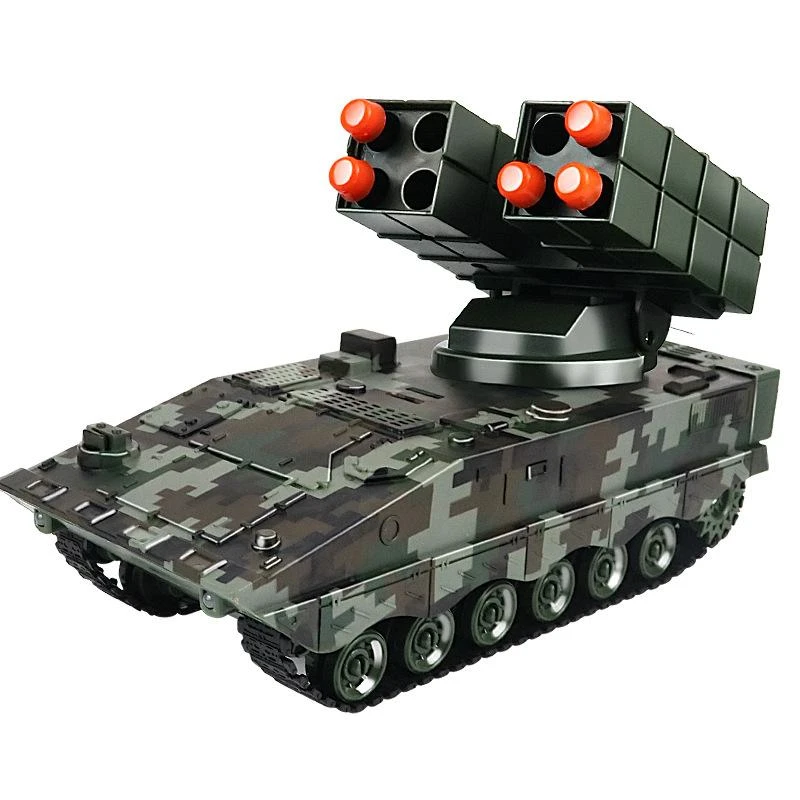 11CH Remote Control Tank 2.4G Battle Soft Bullet Tank Missile Vehicle Electric Armored Tank Toy 8 11CH Remote Control Tank 2.4G Battle Soft Bullet Tank Missile Vehicle Electric Armored Tank Toy - Image 8