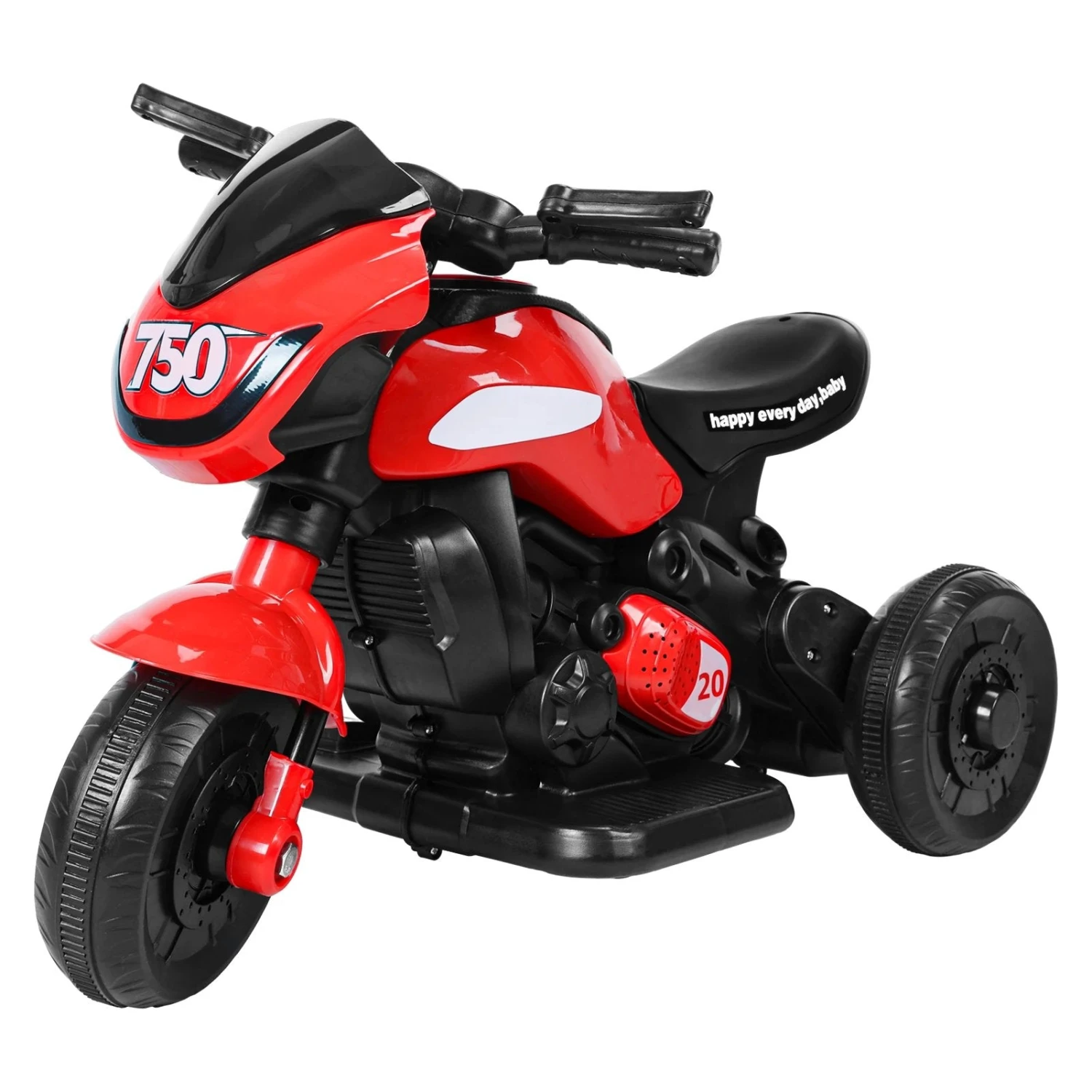 6V Kids Electric Tricycle 3-Wheel Ride-On Motorcycle With Headlights And Sound Effects 2 6V Kids Electric Tricycle 3-Wheel Ride-On Motorcycle With Headlights And Sound Effects - Image 2