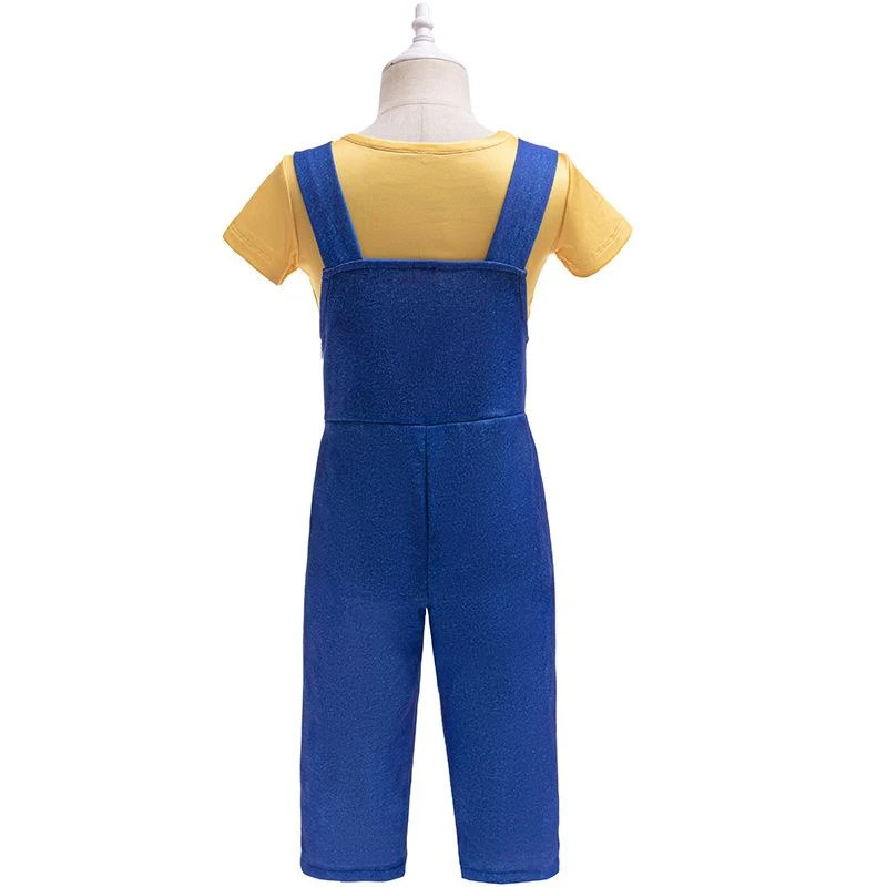 Boys Costume Yellow Shirt And Denim Overalls Kids Costumes Halloween Costumes 8 Boys Costume Yellow Shirt And Denim Overalls Kids Costumes Halloween Costumes - Image 8
