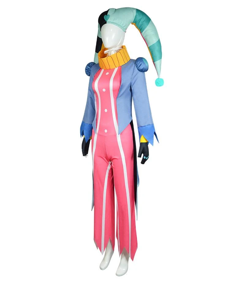 Fizzarolli Cosplay Costume Fancy Fizz Dress Up Jumpsuit With Hat And Coat 4 Fizzarolli Cosplay Costume Fancy Fizz Dress Up Jumpsuit With Hat And Coat - Image 4